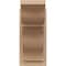 Ekena Millwork 7 1/2-in W x 12-in D x 16-in H Funston Trad Rough Cedar Woodgrain TimberThane Outlooker, Primed Tan OUTUR075X12X16FST04RCPR - alternate 4